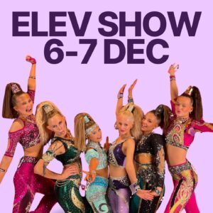 Elevshow, klädda för dansshow